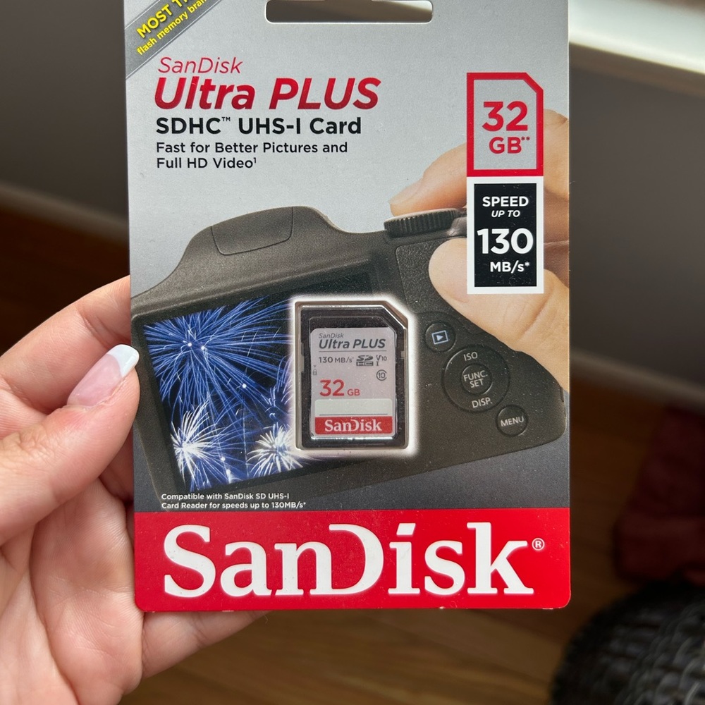 Unopened brand new Canon camera & SIM card.